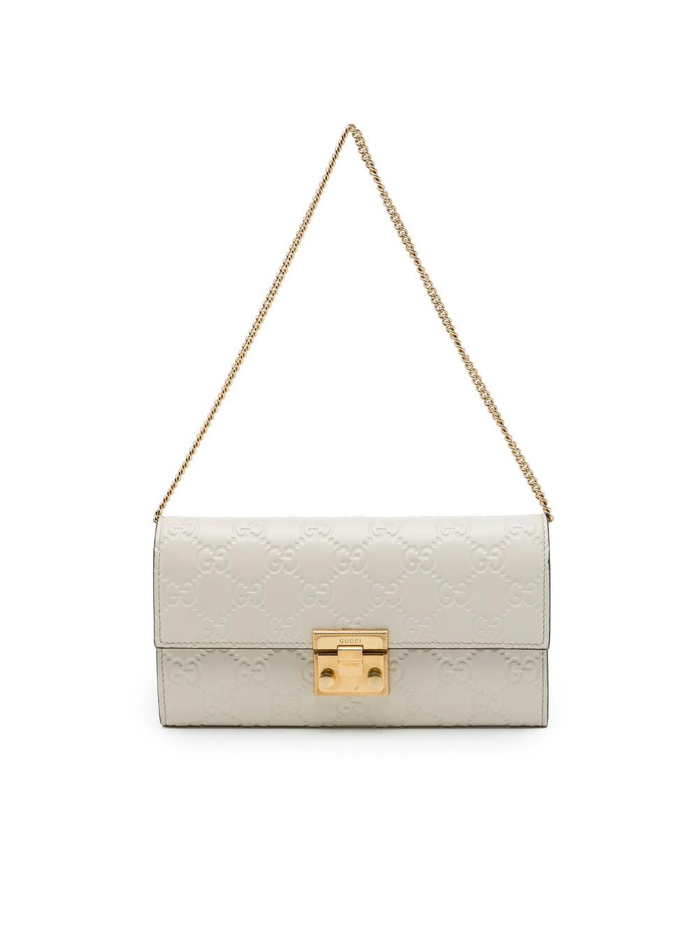 Gucci Ssima Padlock Wallet On Chain #369815G68B